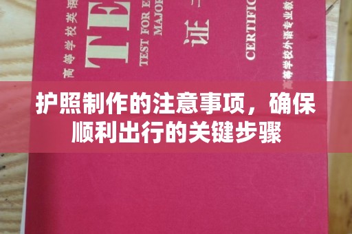 定日护照制作的注意事项，确保顺利出行的关键步骤