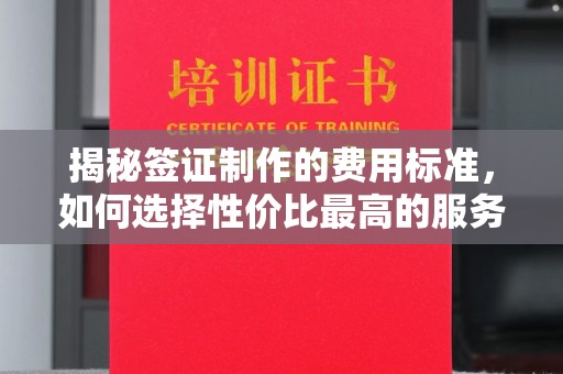 定日揭秘签证制作的费用标准，如何选择性价比最高的服务？