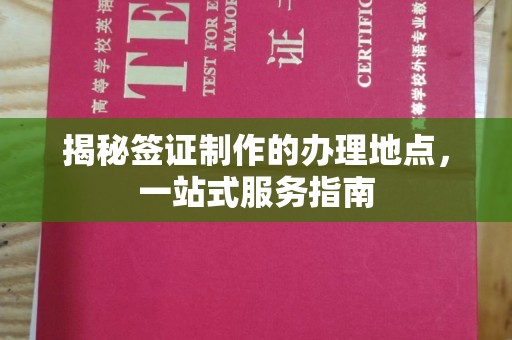 定日揭秘签证制作的办理地点，一站式服务指南