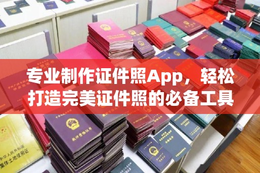 定日专业制作证件照App，轻松打造完美证件照的必备工具