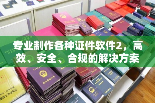 定日专业制作各种证件软件2，高效、安全、合规的解决方案