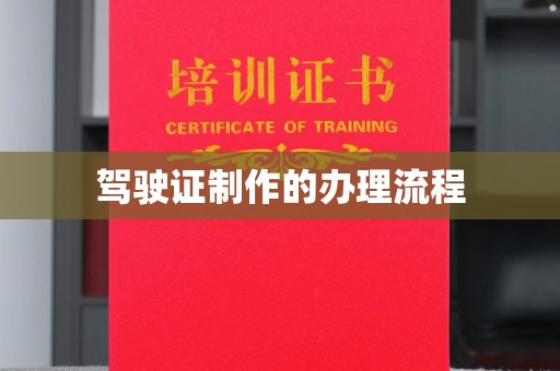 定日驾驶证制作的办理流程