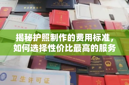 定日揭秘护照制作的费用标准，如何选择性价比最高的服务？