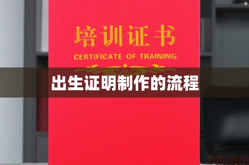 定日出生证明制作的流程