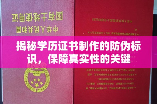 定日揭秘学历证书制作的防伪标识，保障真实性的关键