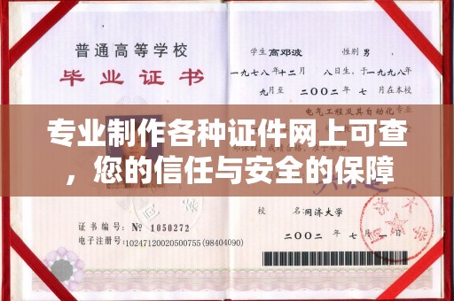 定日专业制作各种证件网上可查，您的信任与安全的保障