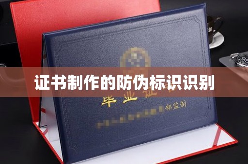 定日证书制作的防伪标识识别