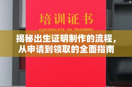 定日揭秘出生证明制作的流程，从申请到领取的全面指南