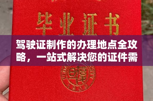 定日驾驶证制作的办理地点全攻略，一站式解决您的证件需求