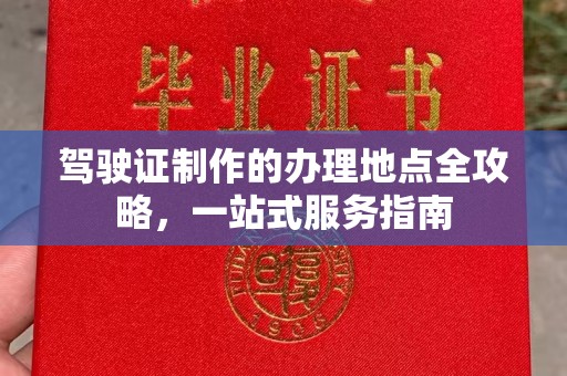 定日驾驶证制作的办理地点全攻略，一站式服务指南