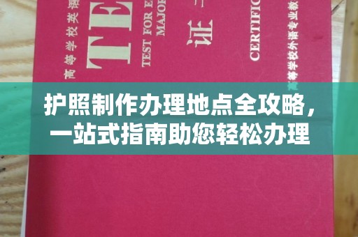 定日护照制作办理地点全攻略，一站式指南助您轻松办理