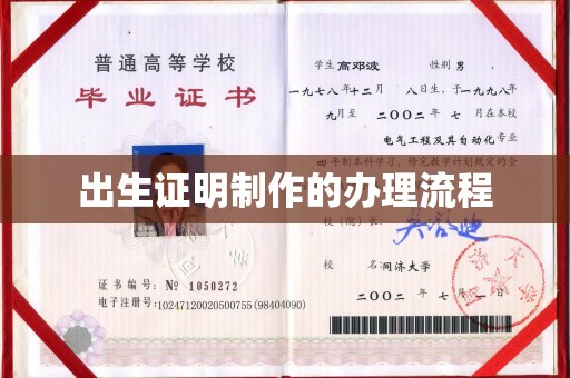 定日出生证明制作的办理流程