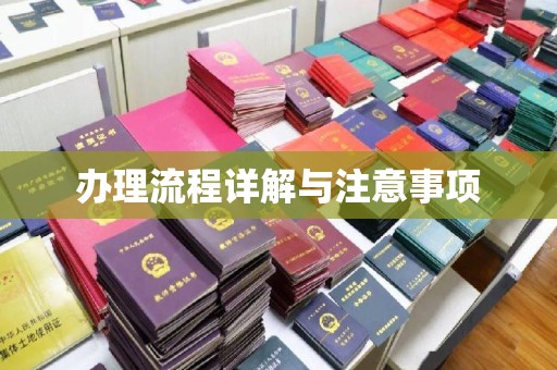 定日办理流程详解与注意事项